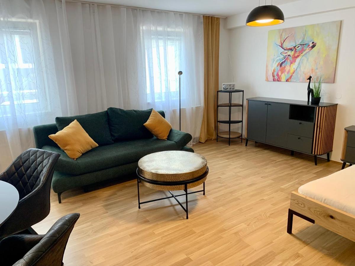 Air-Conditioned, Quiet Apartment With A Terrace In Center Of St Poelten - Smart Tv Sankt Poelten Buitenkant foto